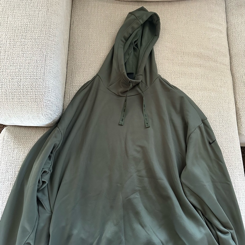 Nike Dark Olive Fleece Hoodie